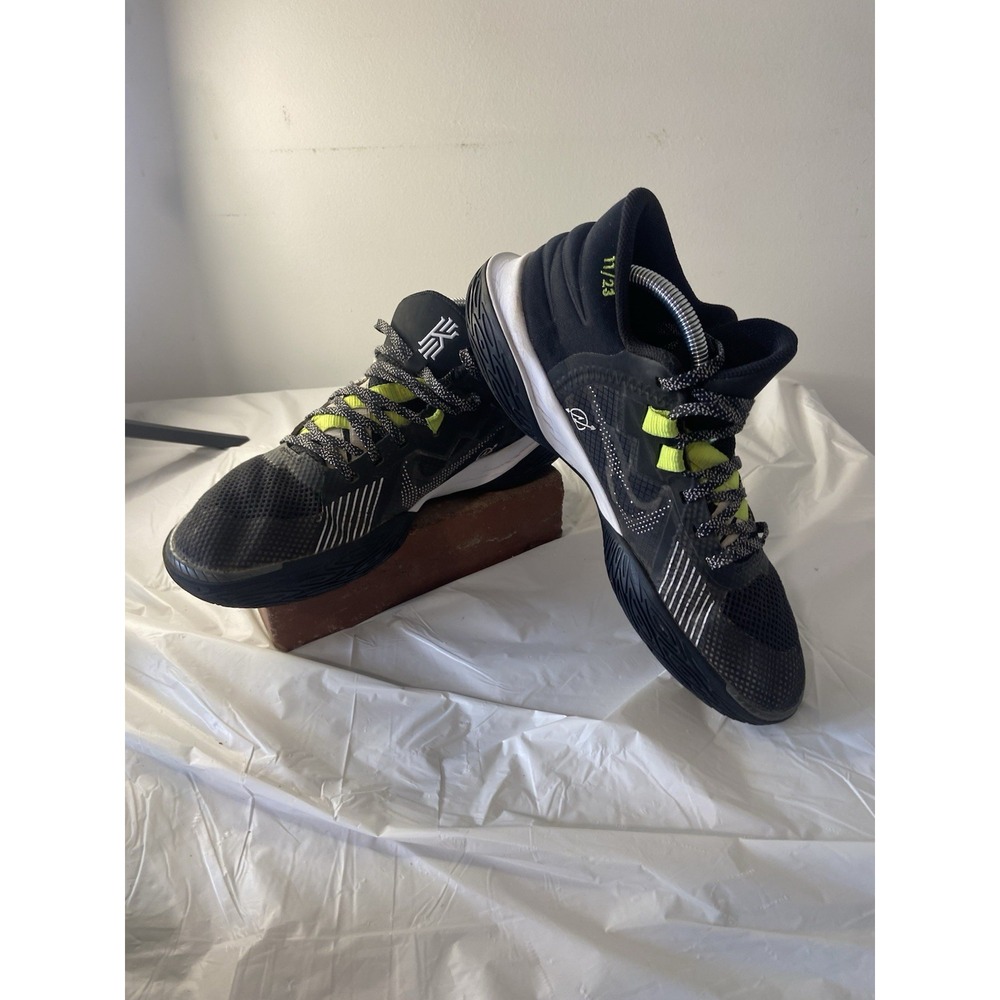 Men's Nike Kyrie Flytrap V 5 Black/White Volt Sneakers-Size 11